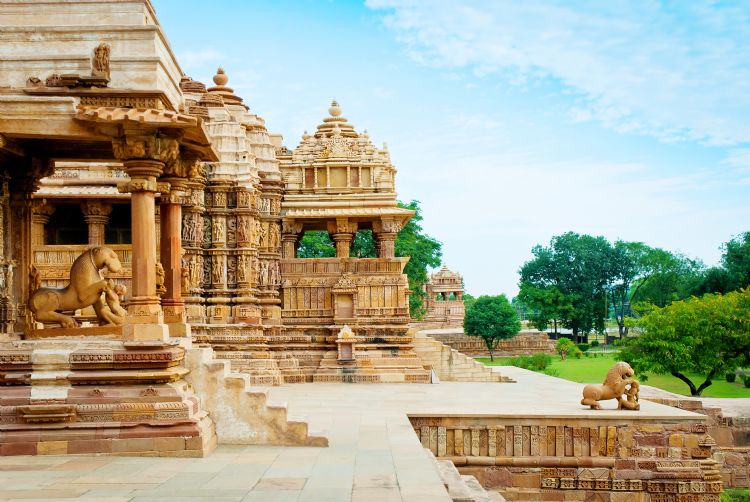 Temple Devi Jagdambi à Khajuraho