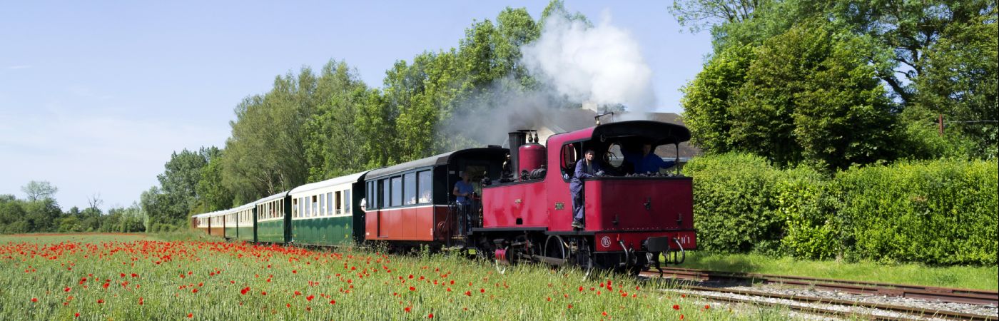 Train touristique en Baie de Somme