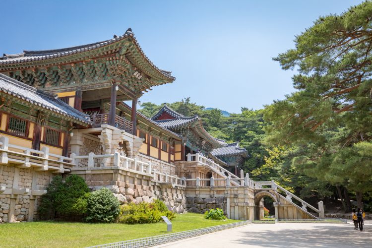 Temple Bulguksa à Gyeongju