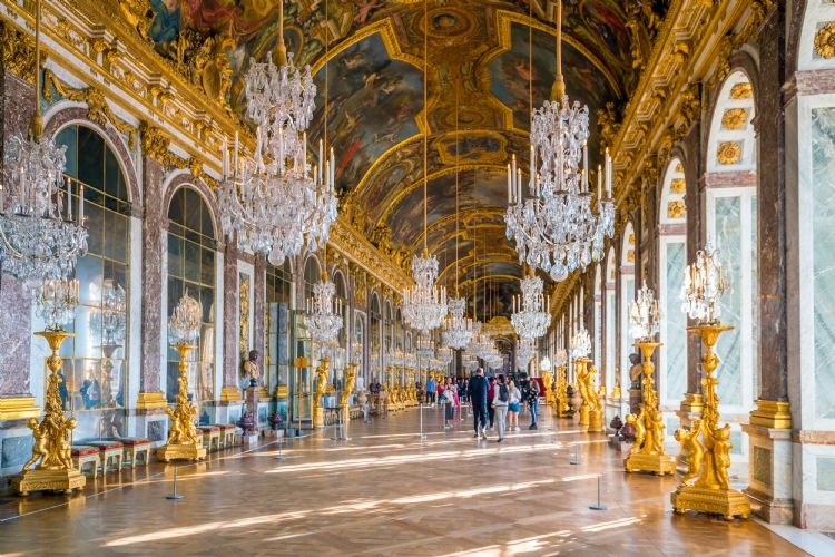 Galerie des Glaces au château de Versailles