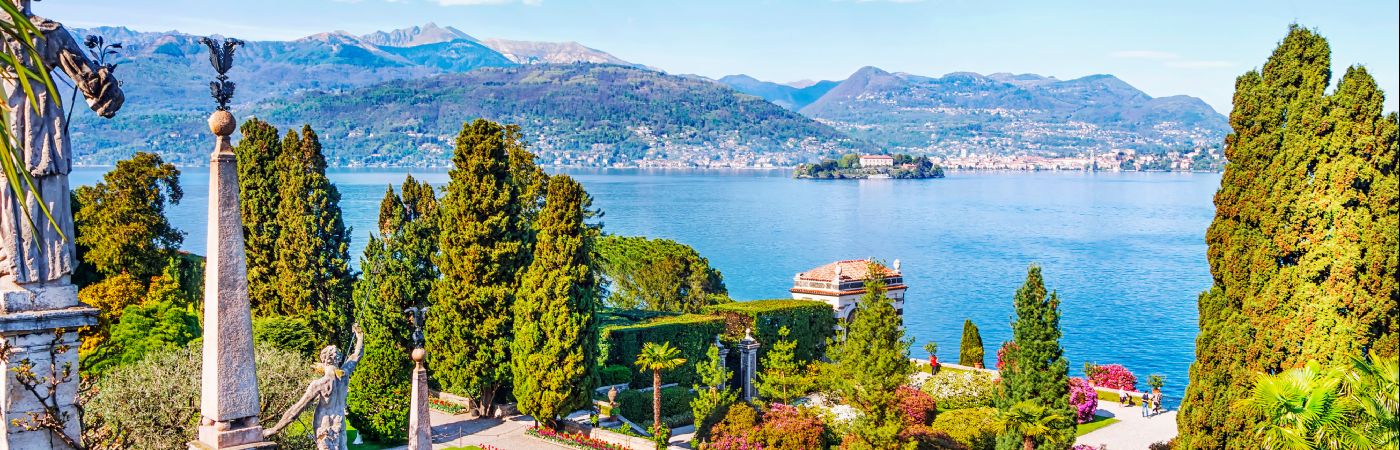 Jardin d'Isola Bella sur le lac Majeur