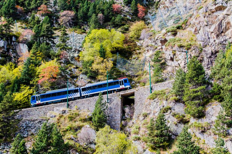 Train à crémaillère de Nuria