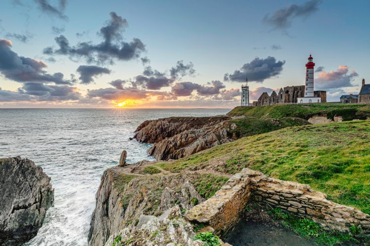 Pointe Saint-Mathieu dans le Finistère